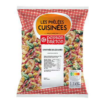 Gratinée de légumes Paysan Breton 