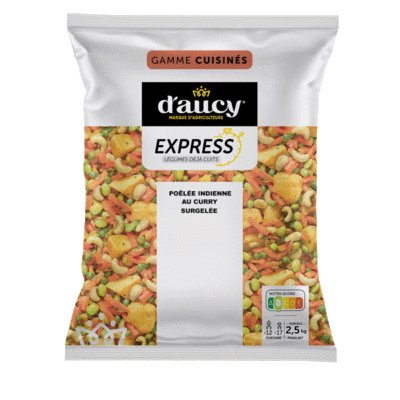 Poêlée indienne au curry EXPRESS