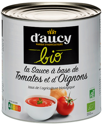 Sauce tomates oignons BIO